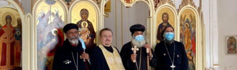 Встреча с епископом Коптской Православной Церкви Варнавой.
